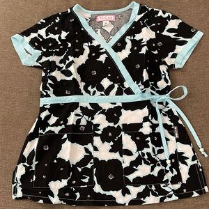💰3 items for $25 🏷 Koi by Kathy Peterson Katelyn Mock Wrap Top sz XS